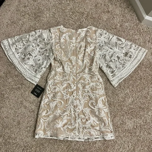 Lulu’s White Bridal Dress - Picture 12 of 16